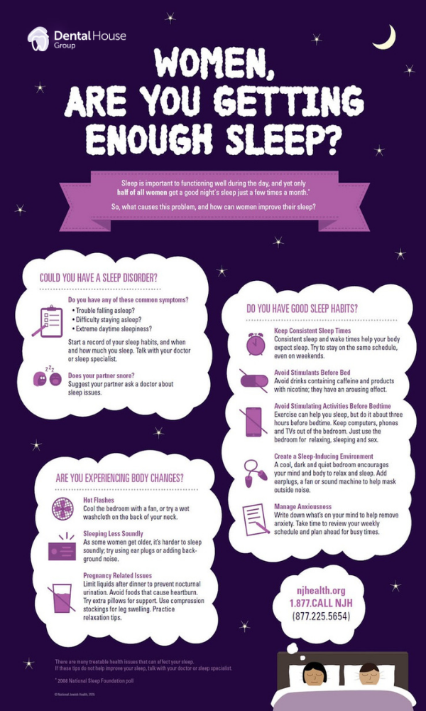 Women Are You Getting Enough Sleep? DHG DEC WELLNESS 1